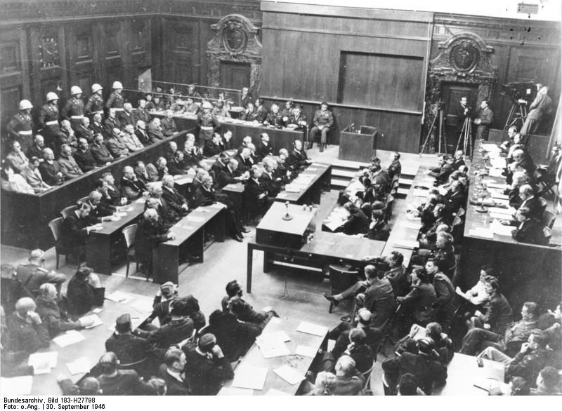 Nürnberger Prozess, Verhandlungssaal